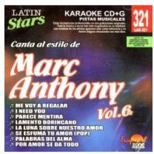 Marc Anthony Marc Anthony, Vol. 6 - Latin Stars (CD)