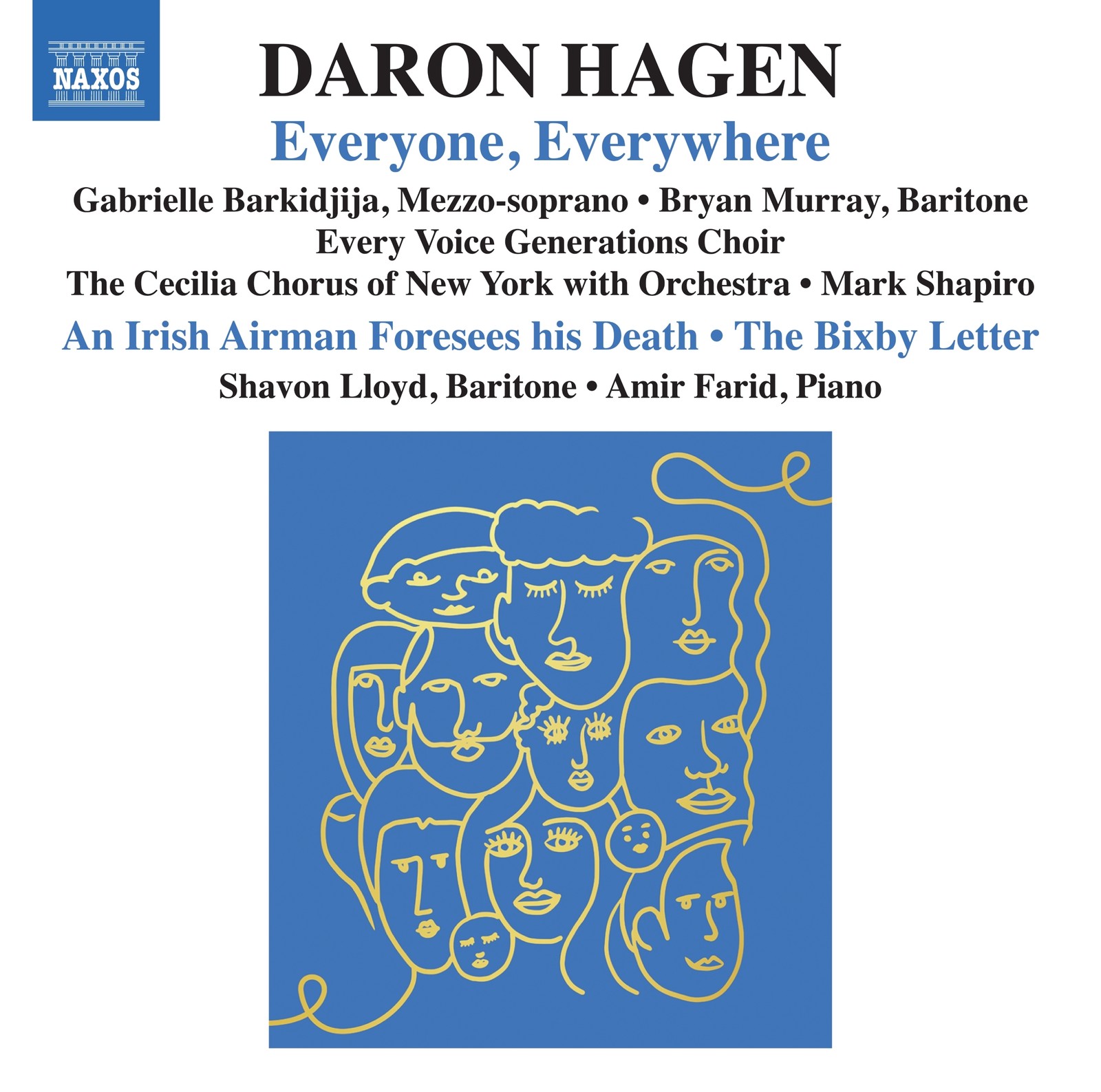 Daron Hagen Daron Hagen: Everyone, Everywhere/... (CD) Album