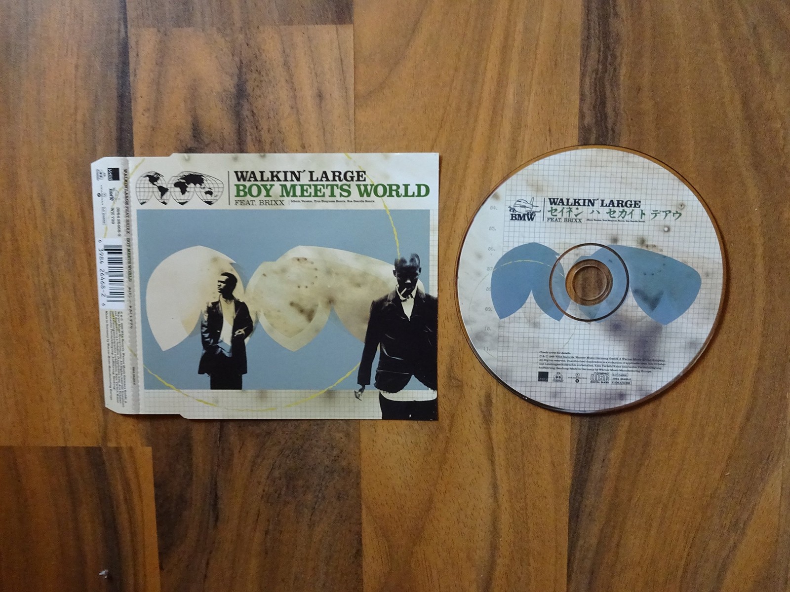 Walkin' Large Boy meets world (feat. Brixx) (CD)