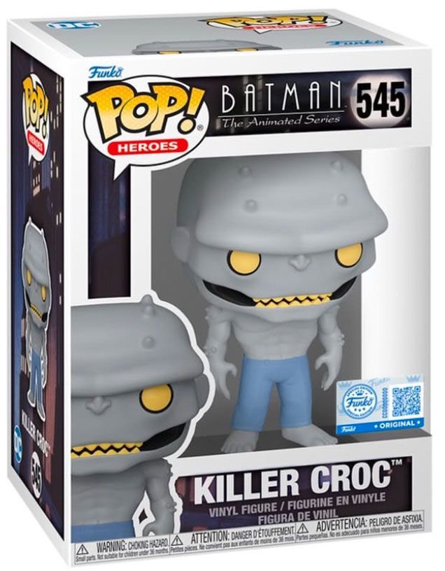 Gadget - Dc Comics: Funko Pop! Heroes - Batman The Animated Series - Killer Croc