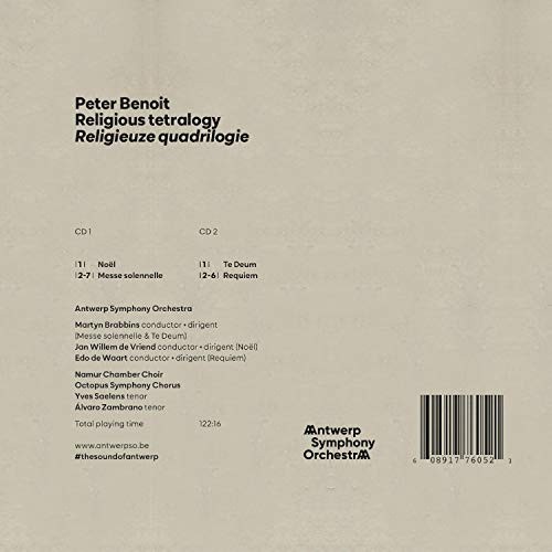 Antwerp Symphony Orchestra: Religious Tetralogy