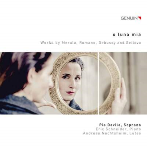 Pia Davila Pia Davila: O Luna Mia (CD) Album
