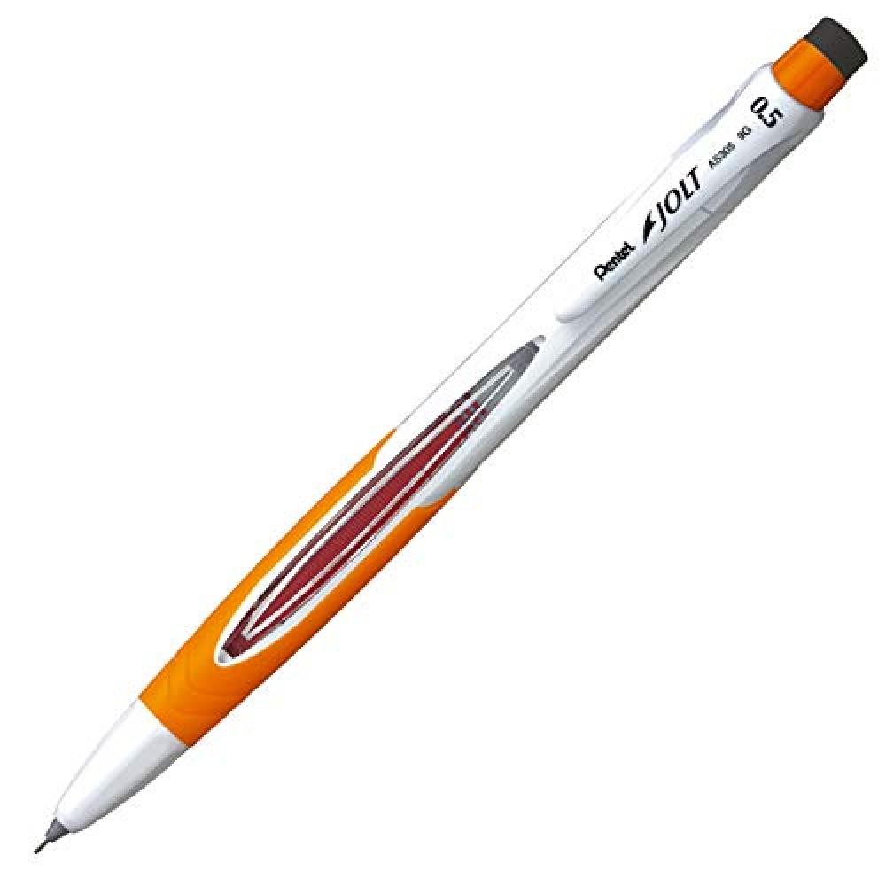 Pentel AS305 Jolt Portamine, Arancio, 12 Pezzi - NUOVO