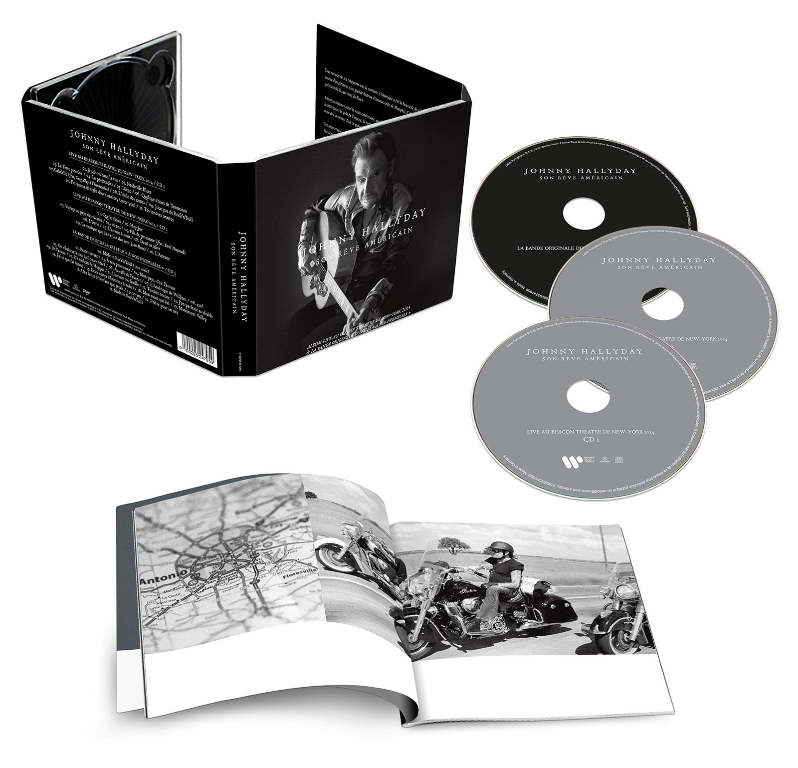 Johnny Hallyday Son Reve Americain (CD)