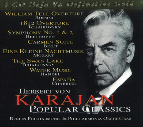 Herbert von Karajan Herbert Von Karajan: Popular Classics (CD) Box Set