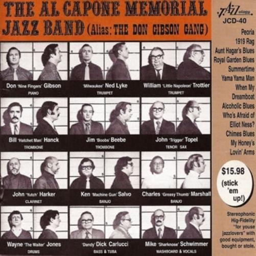 Al Capone Memorial Jazz Ban Al Capone Memorial Jazz Band Aka Don Gibson Gan (CD)