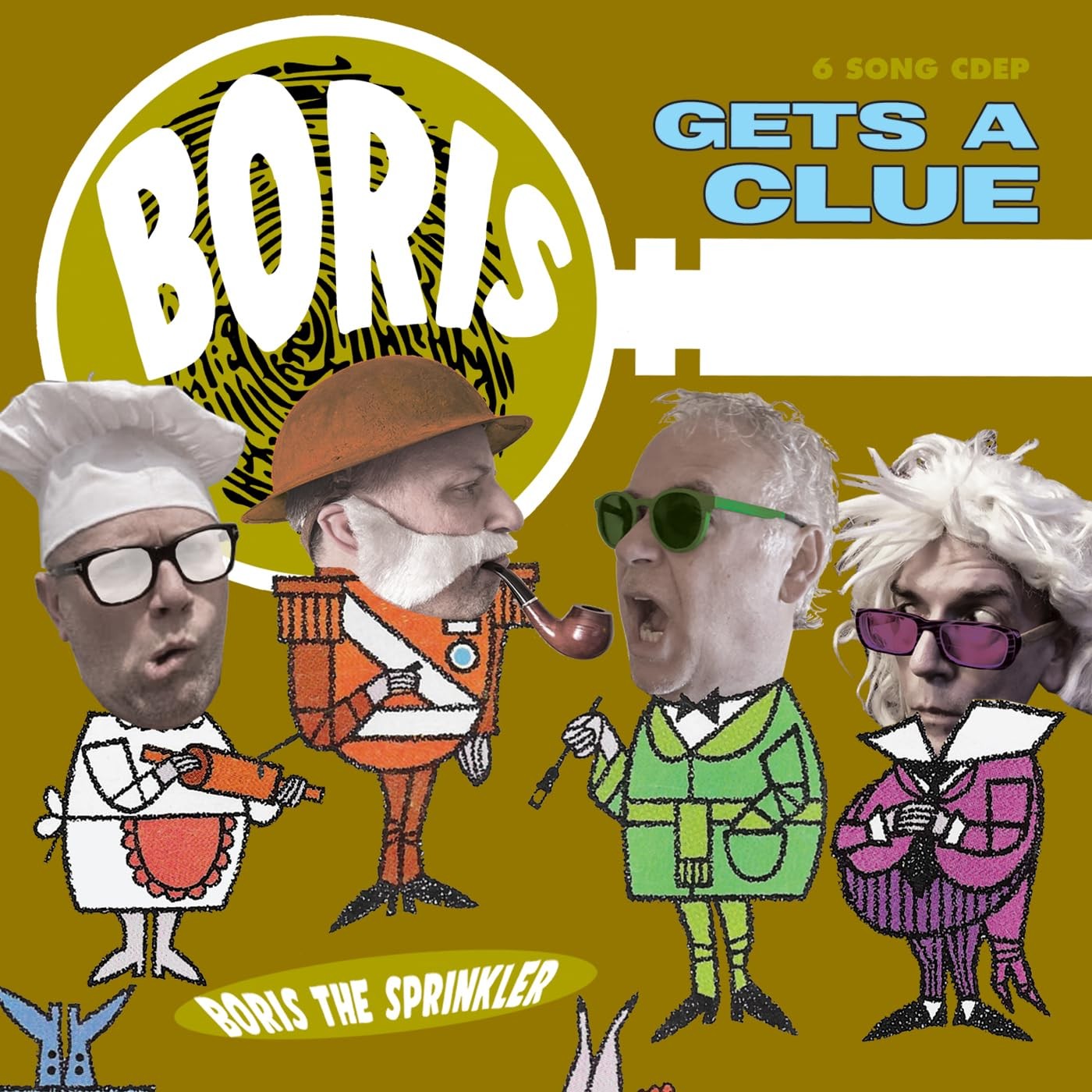 Boris The Sprinkler Gets A Clue (CD)