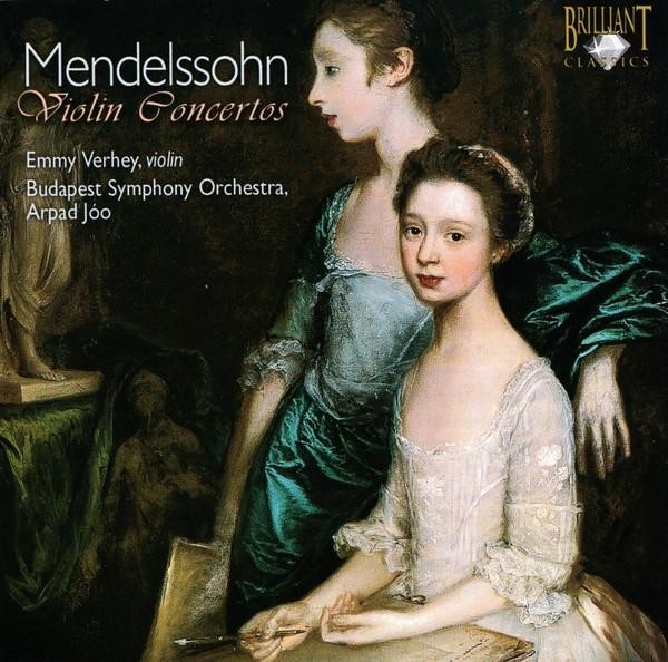 93280 Emmy Verhey Mendelssohn Violin Concertos CD Netherlands Brilliant Classics