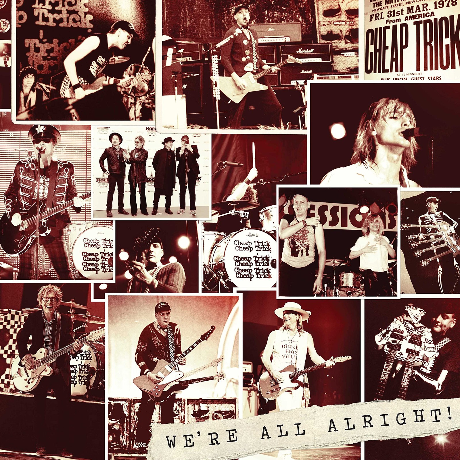 Cheap Trick We're All Alright! (CD)