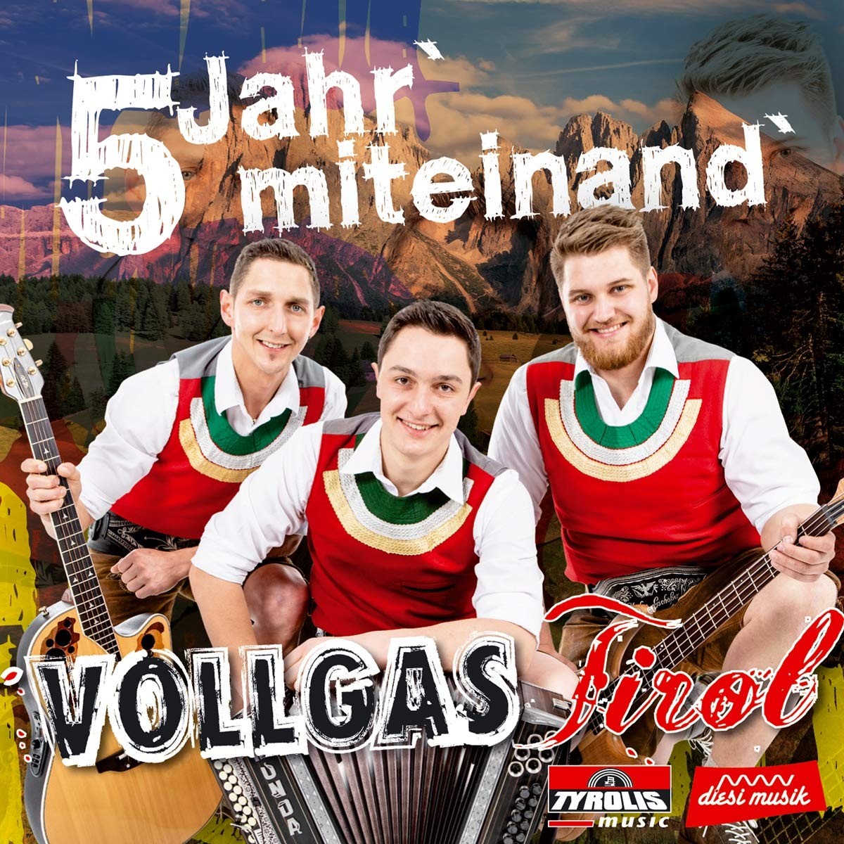 Vollgas Tirol 5 Jahr' Miteinand' (CD)