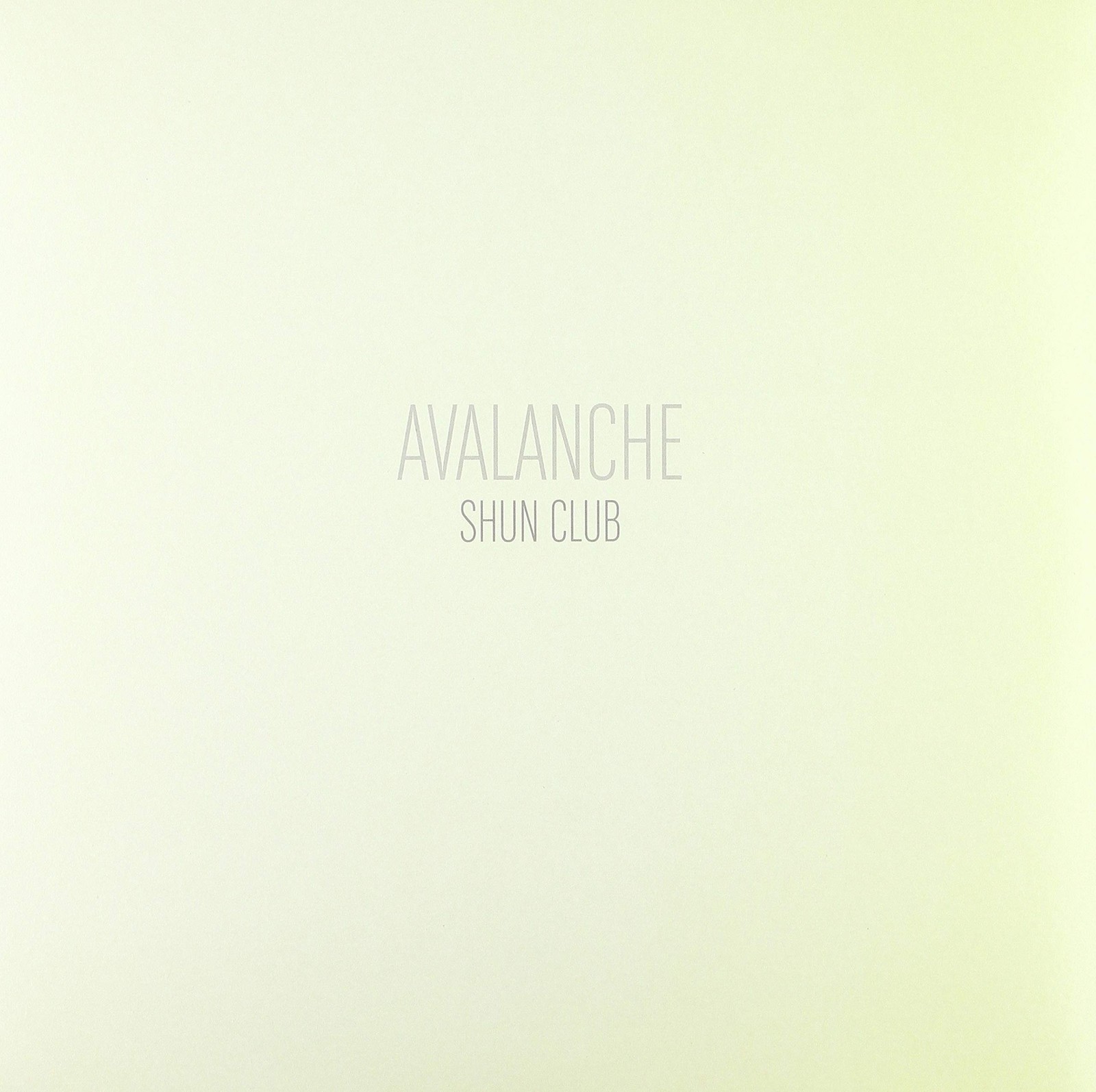 Shun Club Avalanche (Vinyl LP)