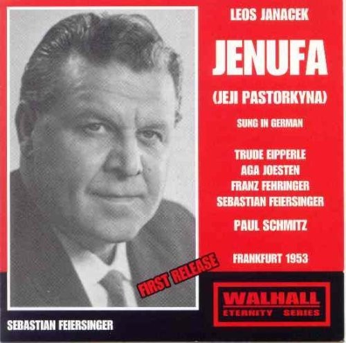 Jenufa (Schmitz, Frankfurt Radio, Eipperle) (CD) Album