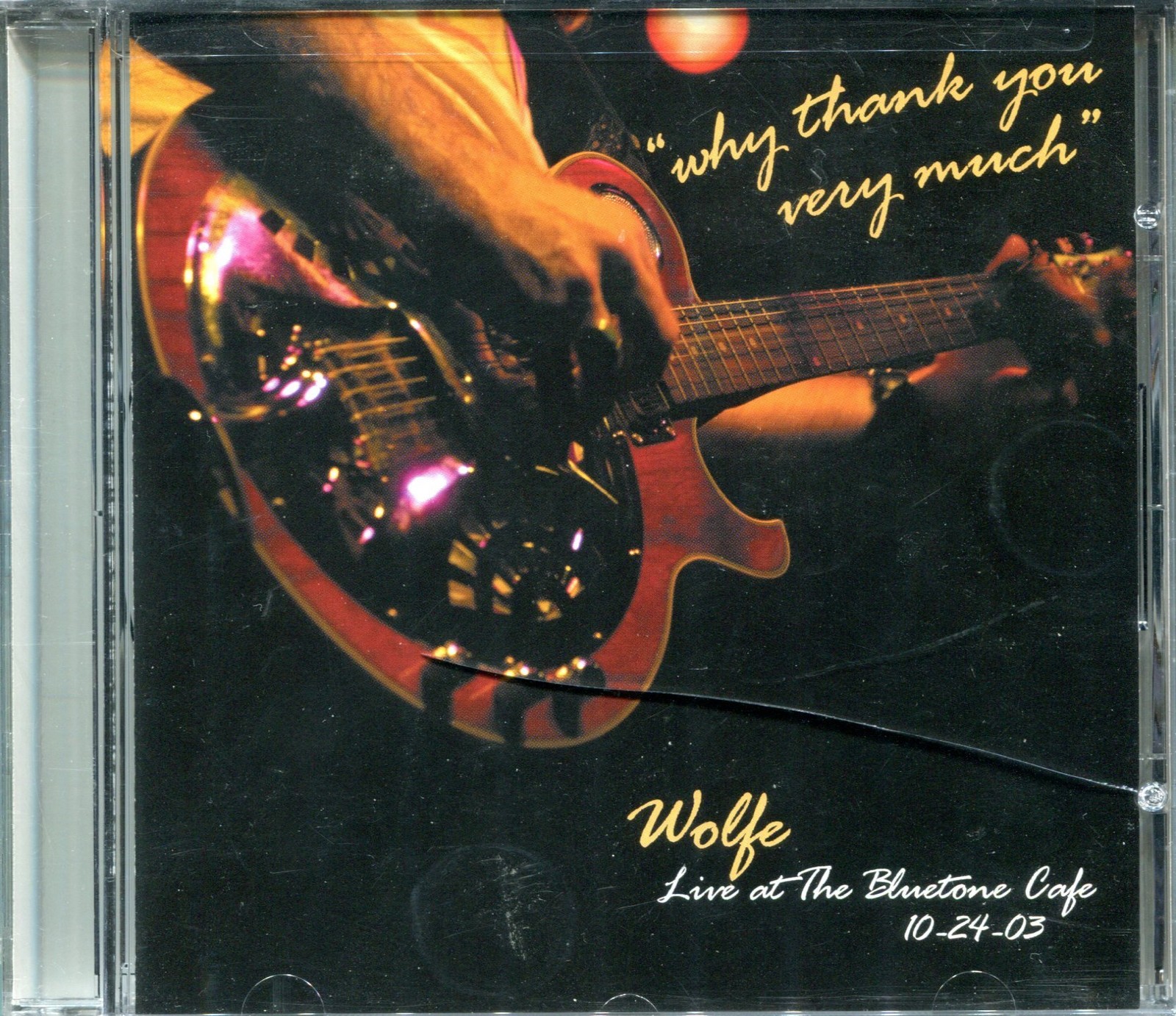 Wolfe Why Thank You Very.. (CD)