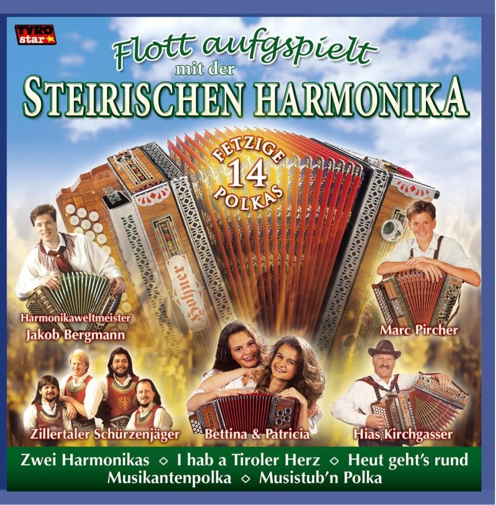 Various Flott Aufgspielt mit der Steirischen Harmonika (CD)