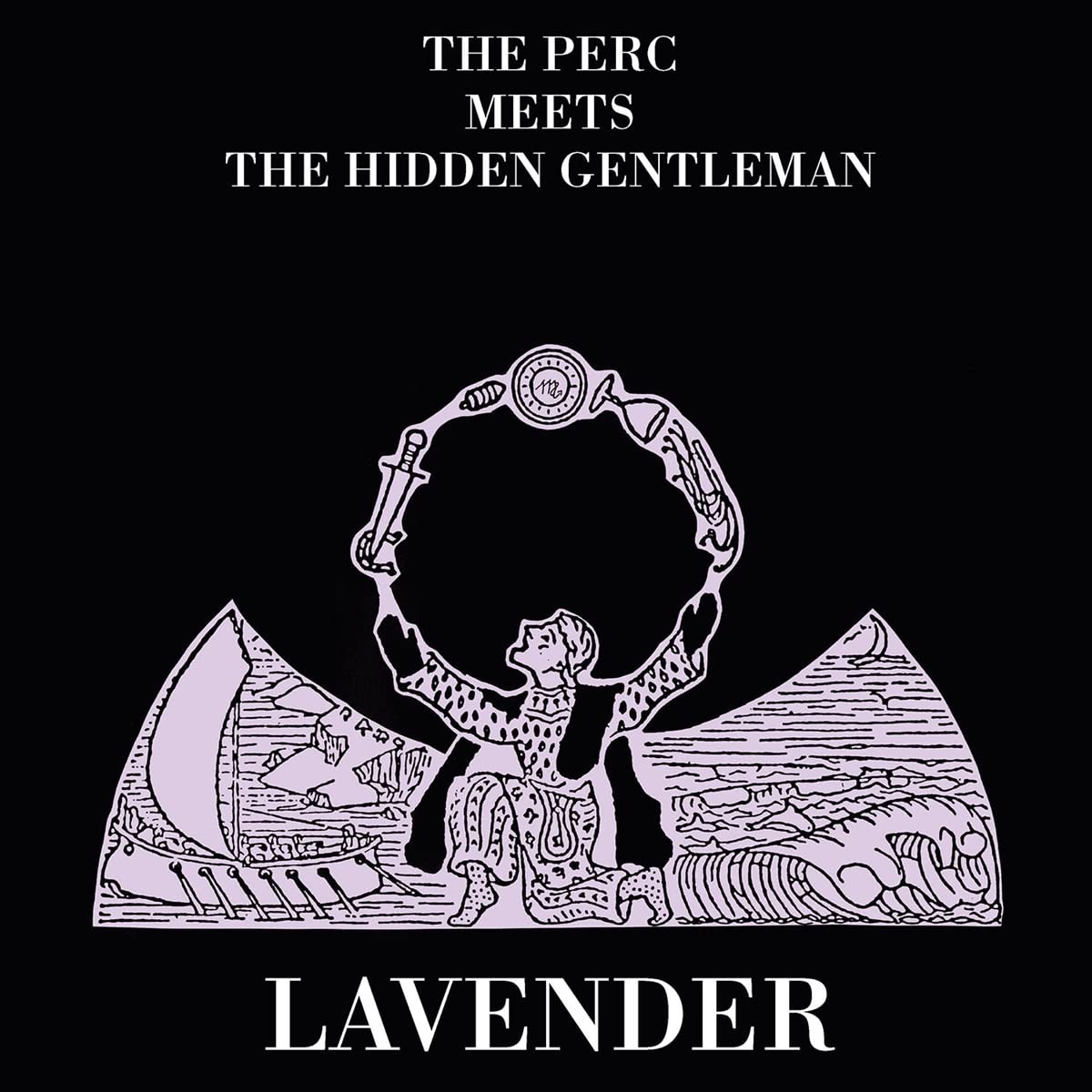 the Perc Meets The Hidden Gentleman Lavender (Vinyl LP)