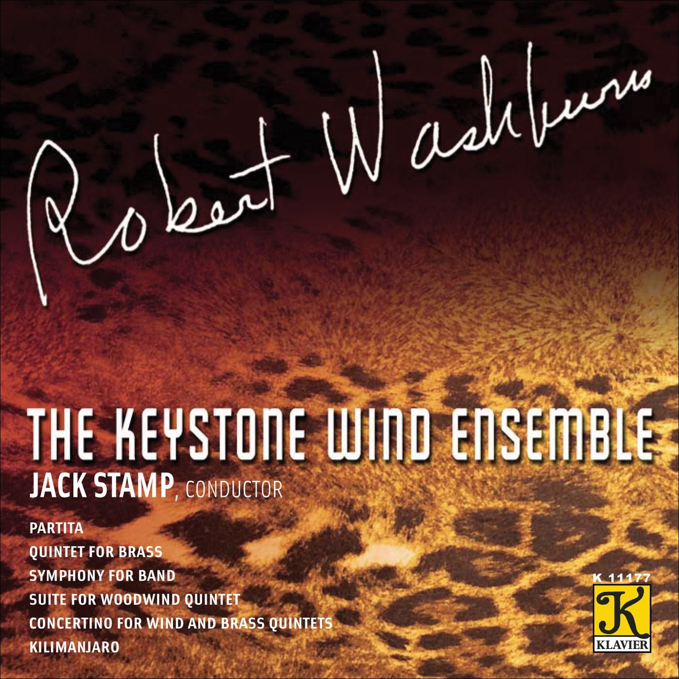ROBERT WASHBURN Composer's Voice (CD)