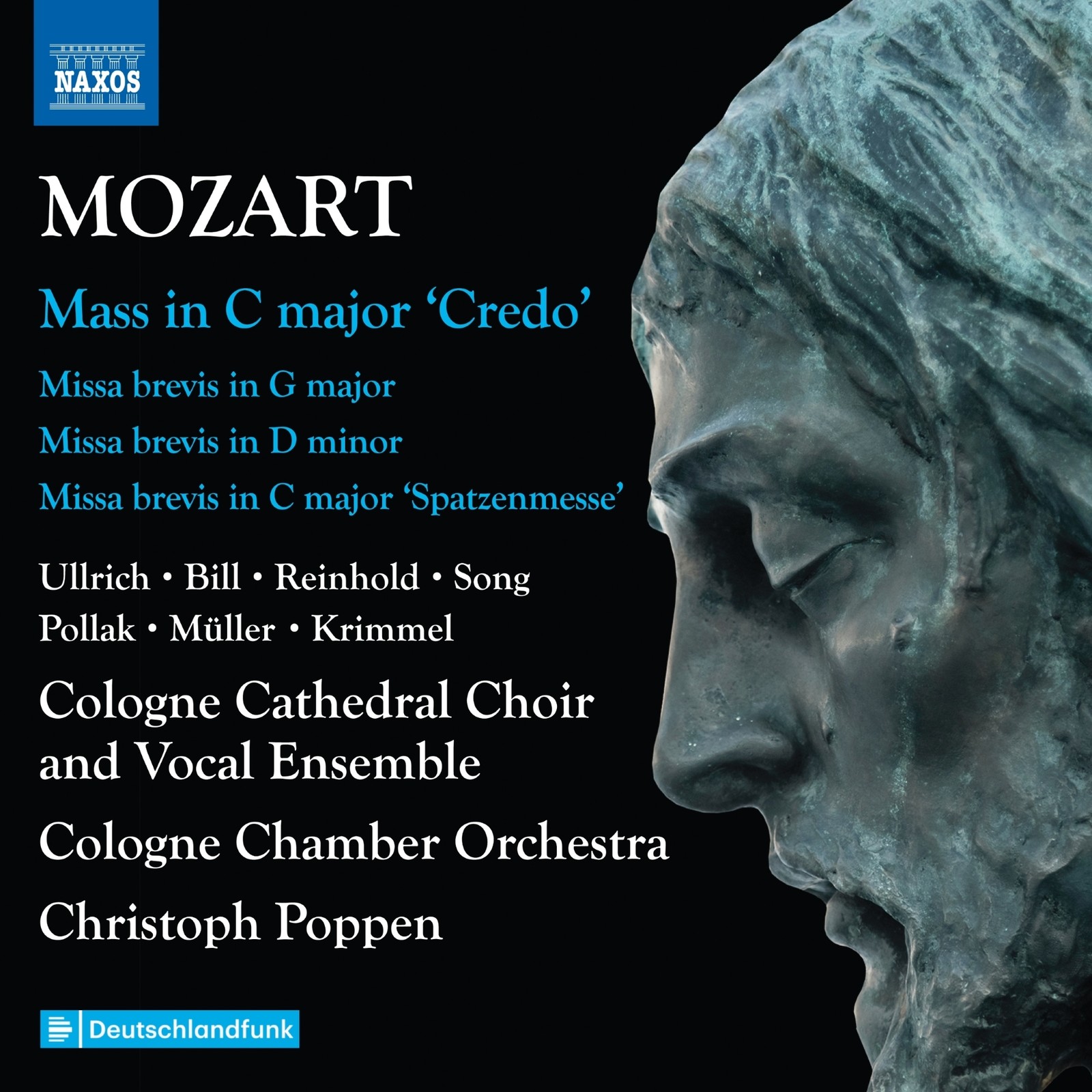 Wolfgang Amadeus Mozart Mozart: Mass in C Major 'Credo' (CD) Album