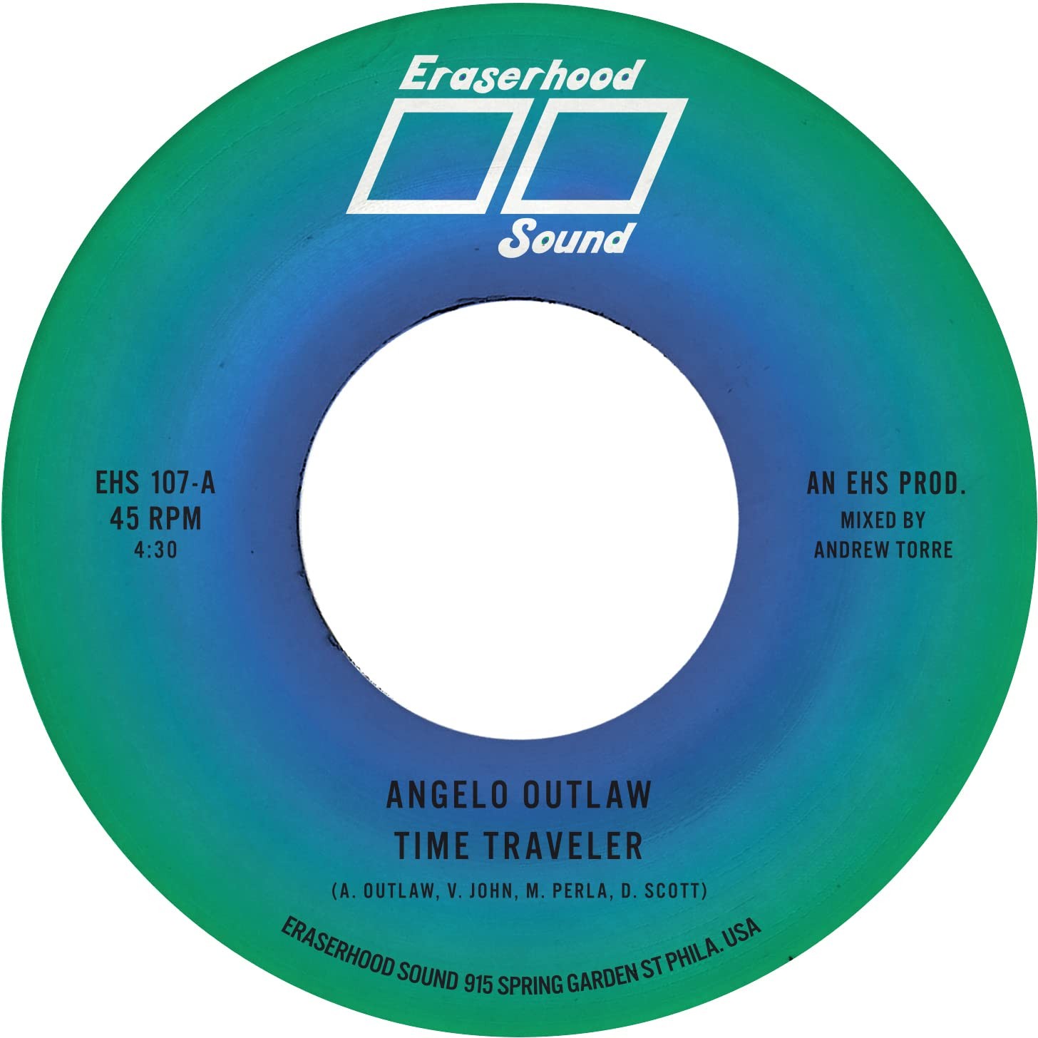 Angelo Outlaw Time Traveler - Clear (Vinyl LP)