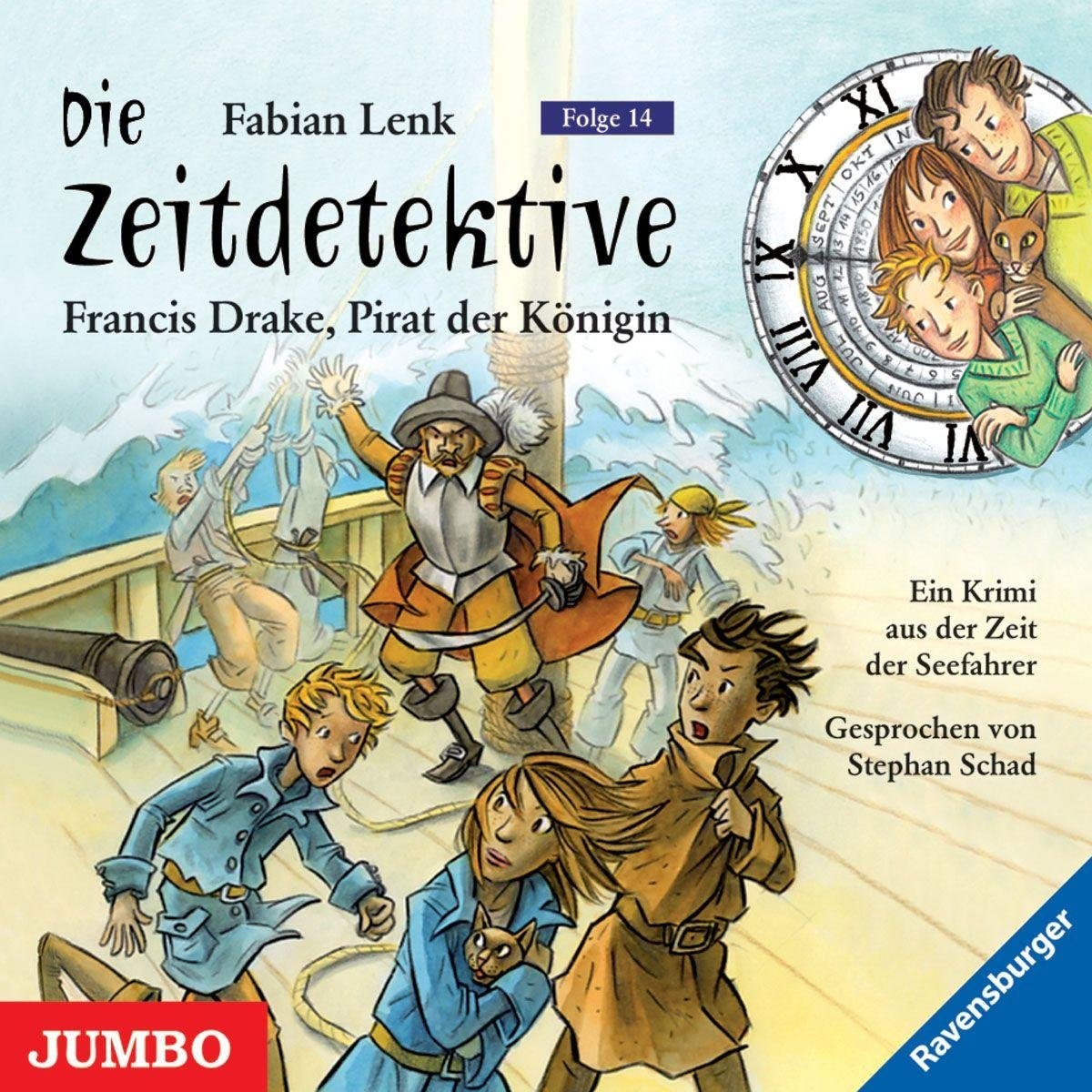 Stephan Schad Die Zeitdetektive: Francis Drake.Pirat der Königi (CD)