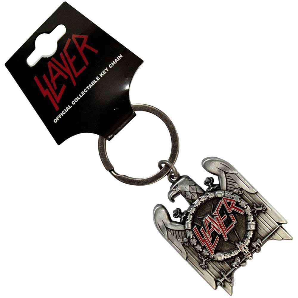 Gadget - Slayer Keychain: Silver Eagle V2 (Die-Cast Relief) - Rock Off