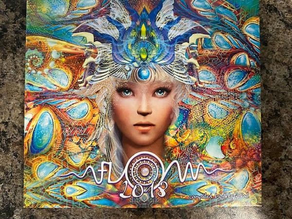 Artyficial Flow Festival 2018 double CD Europe Flow Ev 2018 in fold out digipak