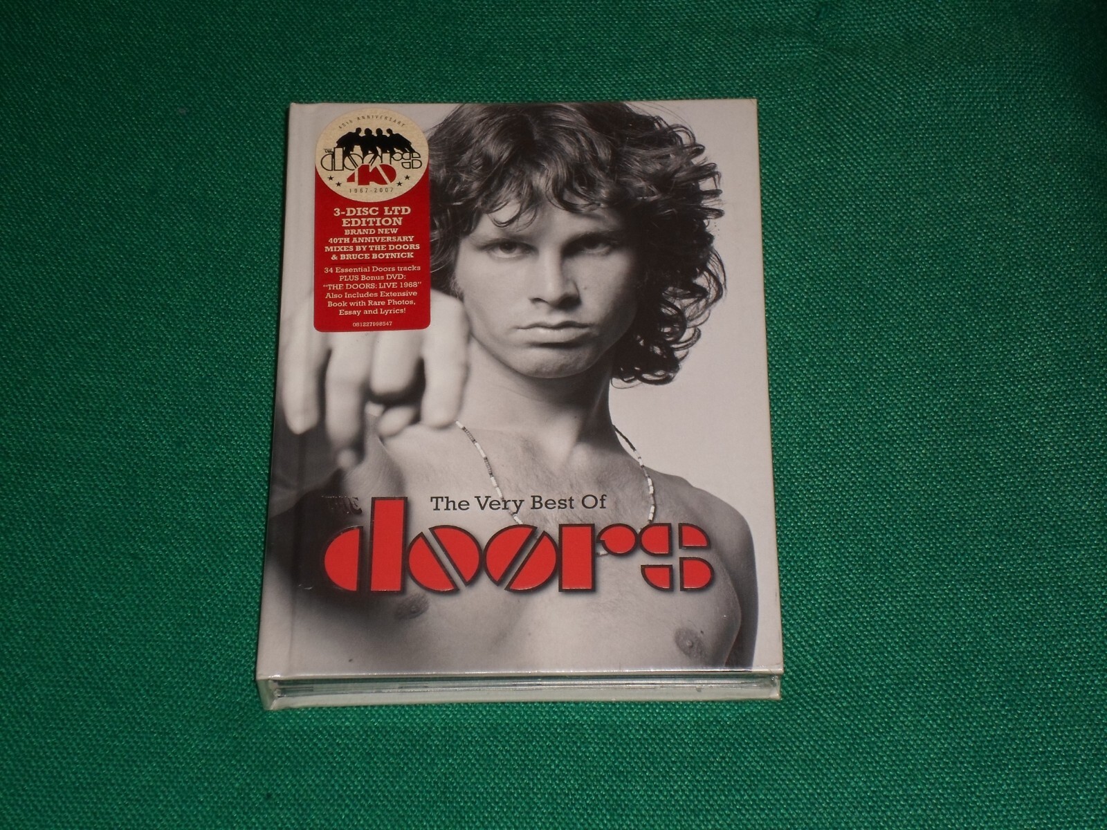 The Doors – The Very Best Of The Doors 2 x CD,  DVD, Limited Edition, 40th Anniv