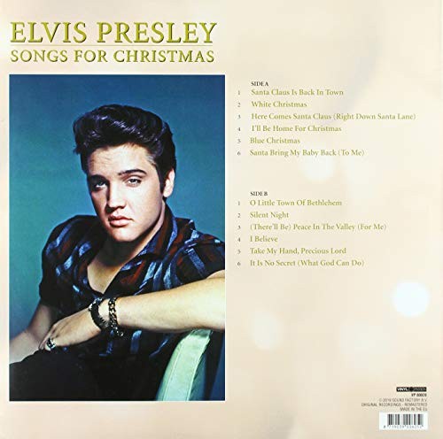 Elvis For Christmas (180gm Gold Vinyl) by Elvis Presley [VINYL]