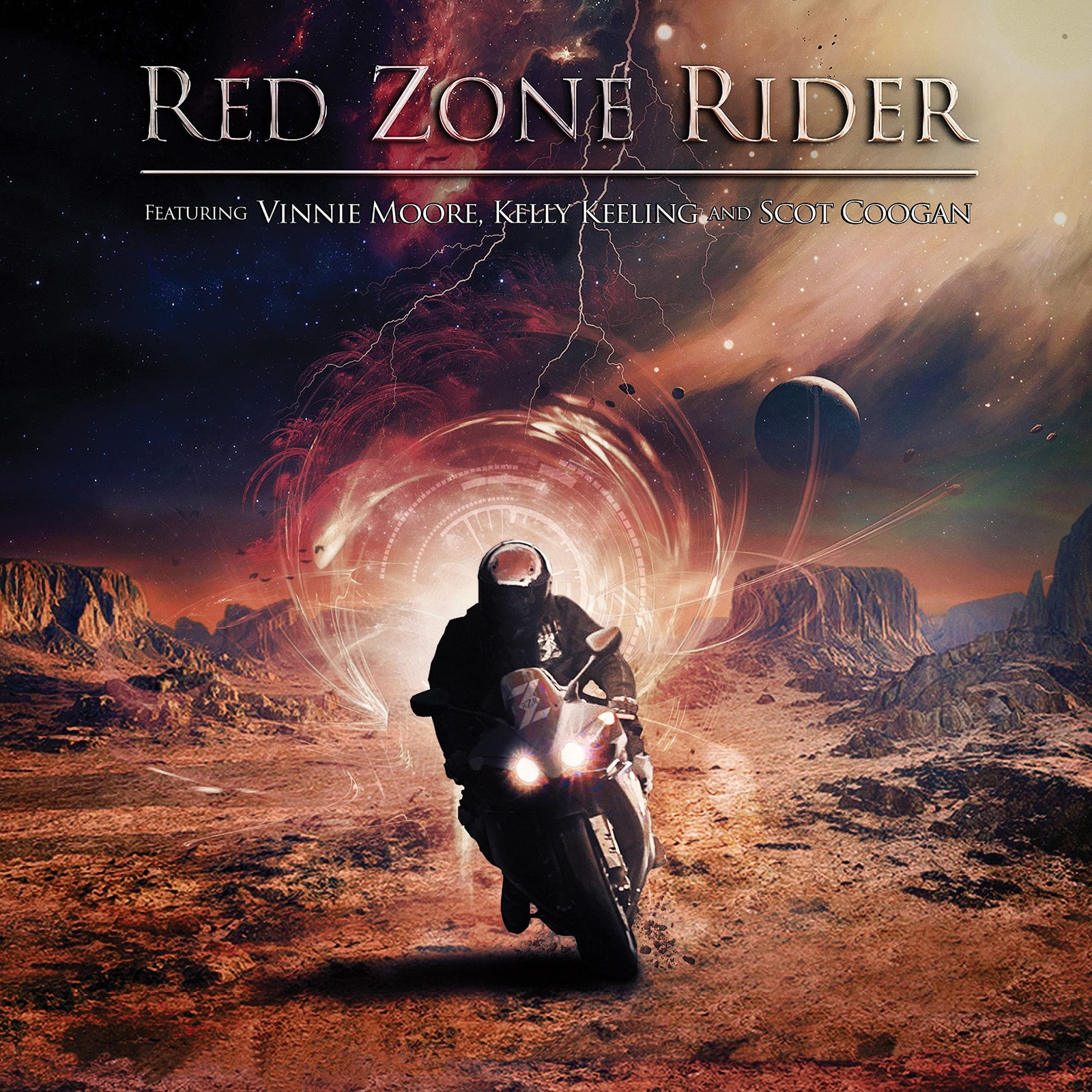 Red Zone Rider Red Zone Rider - Red/gold Splatter (Vinyl LP)