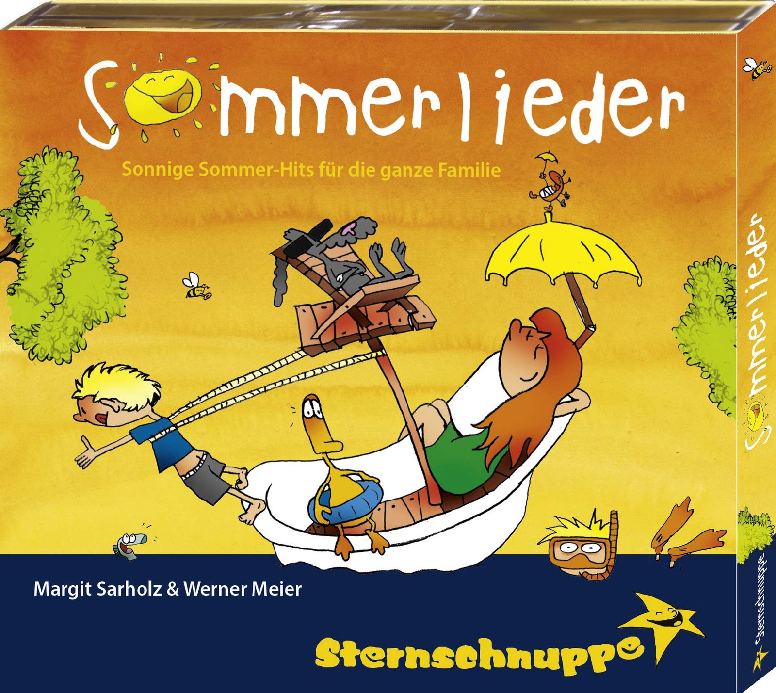 Sternschnuppe Sommerlieder: Lustige Kinderlieder zum Singen und Tanzen (Son (CD)
