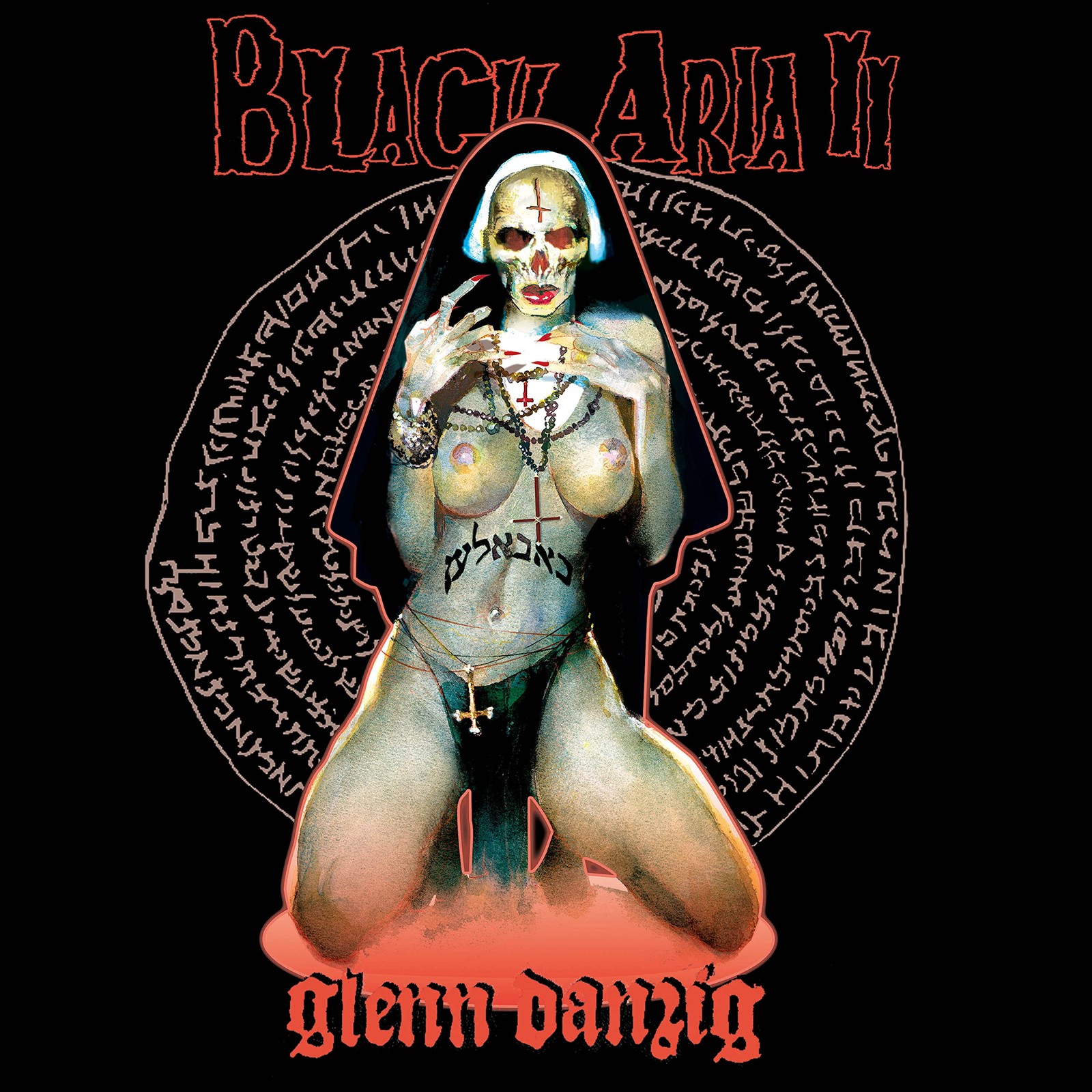 Glenn Danzig Black Aria Ii - Orange, Black, Yellow (Vinyl LP)