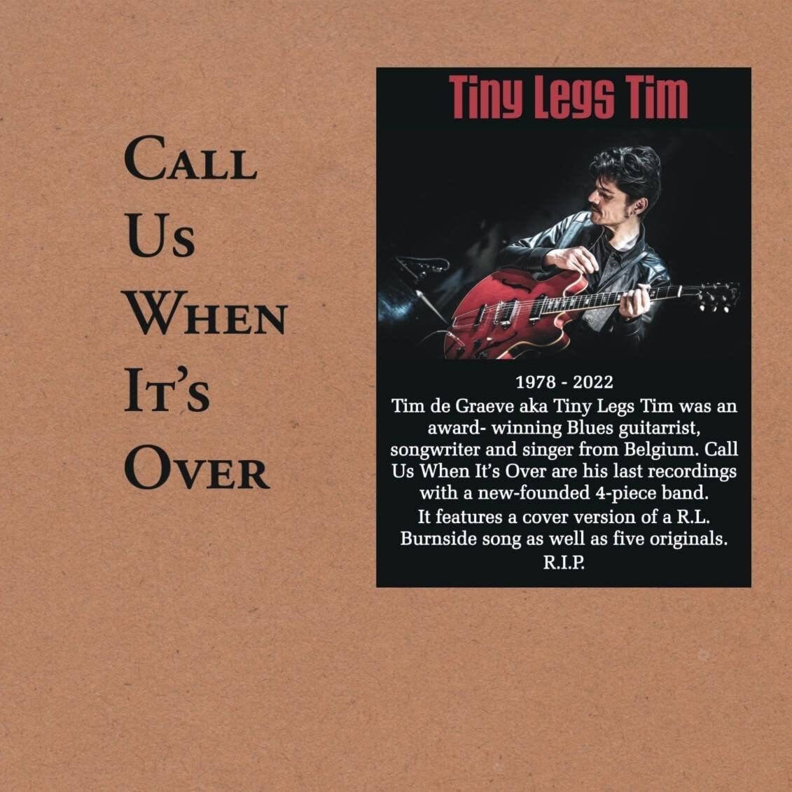 Tiny Legs Tim Call Us When It's Over (CD) EP