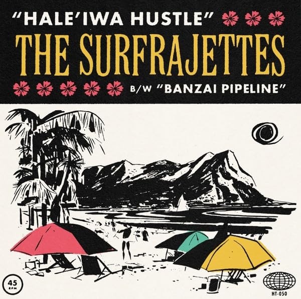 Hale'Iwa Hustle/Banzai Pipeline (Hibiscus Red) (Vinyl LP)