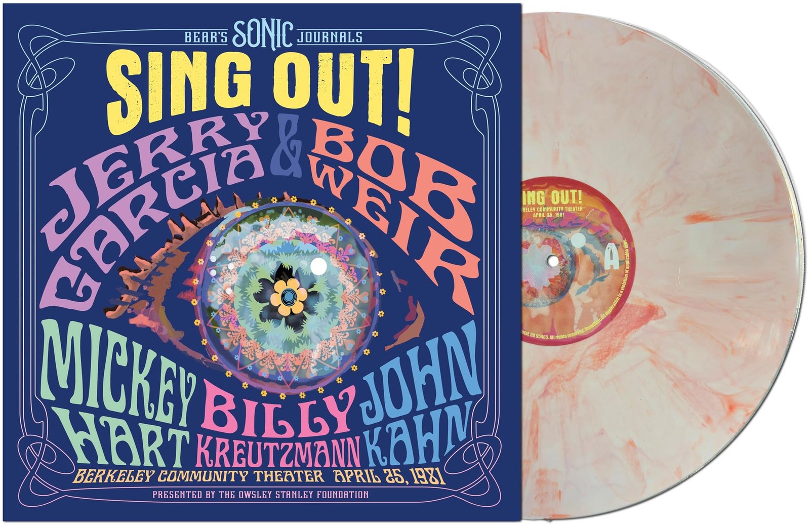 Jerry Garcia &  Bear's Sonic Journals: Sing Out! The Not Dead Berkele (Vinyl LP)