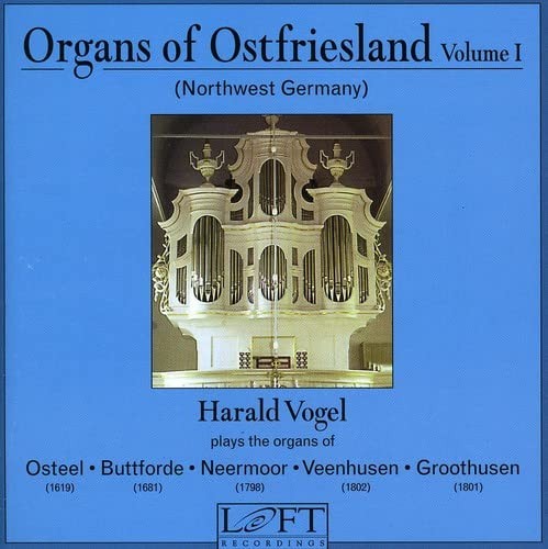 Krebs CPE Bach Organs of Ostfriesland (CD)
