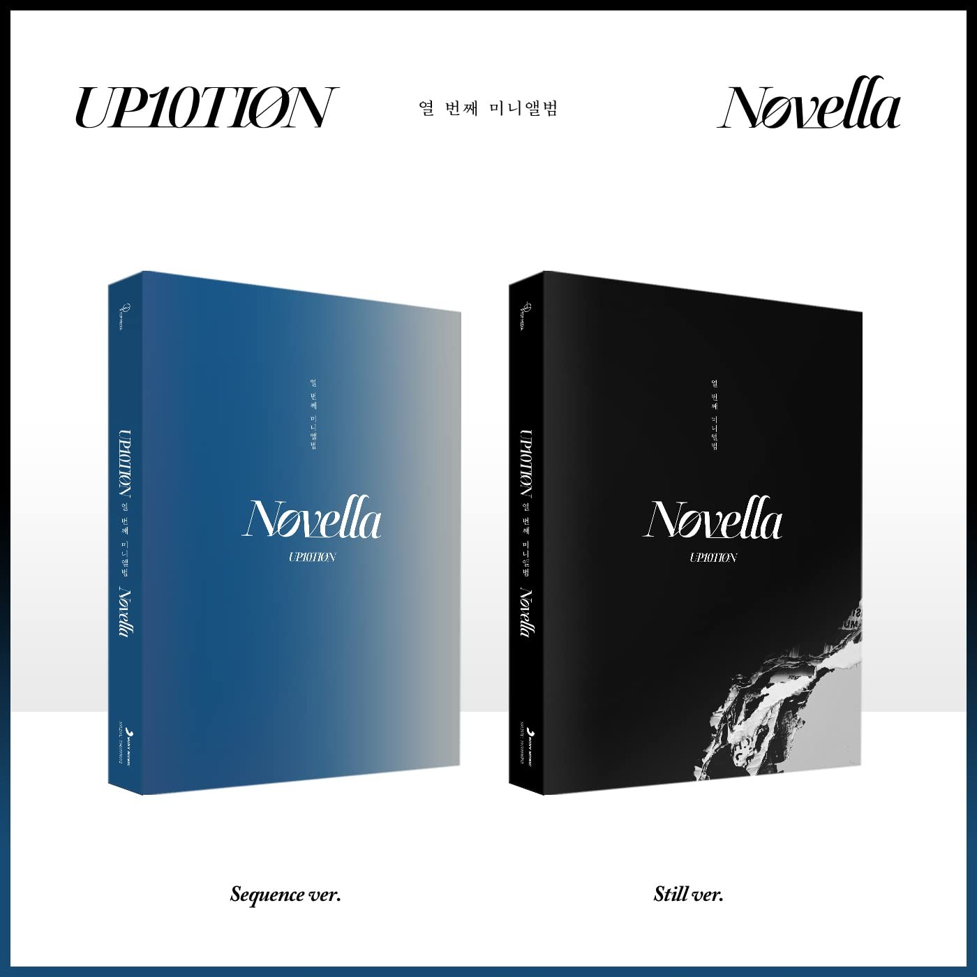 Up10Tion Novella Random Cover incl. 76pg Photobook, Envelope, 2 Photocards, (CD)