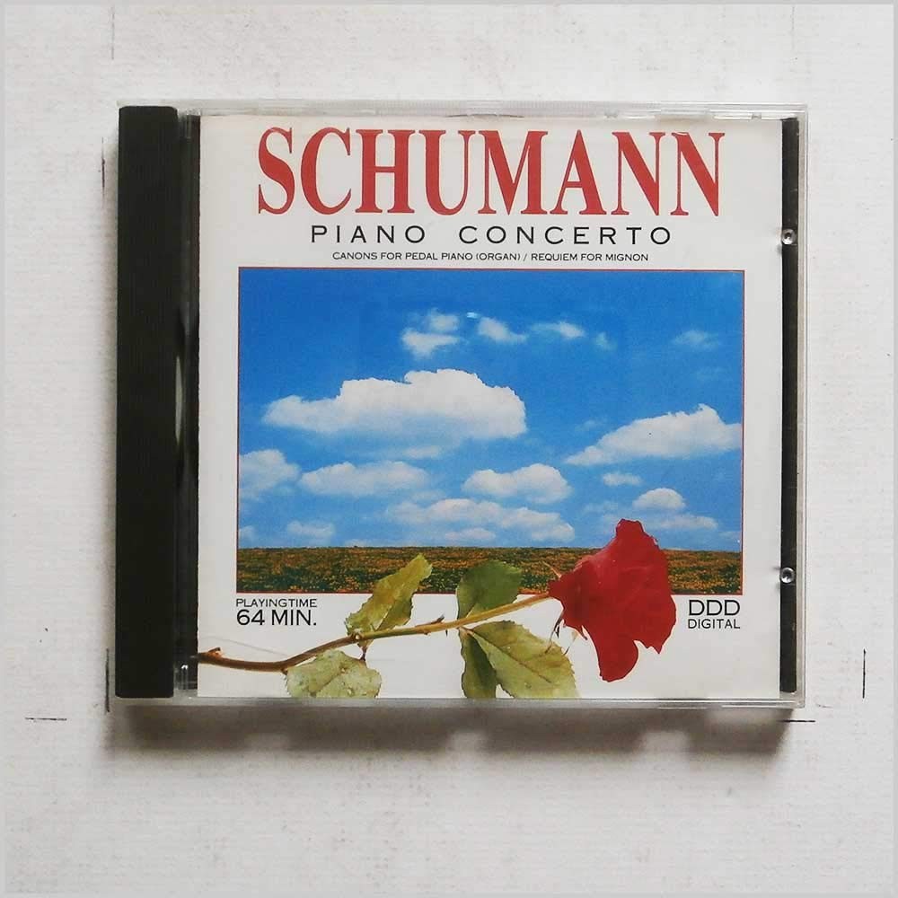 Hans-Christoph Becker-Foss Martha Bergeri Not Found - Schumann Piano Concer (CD)