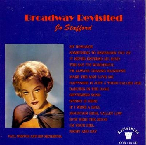 Broadway Revisited by Jo Stafford [Audio CD]