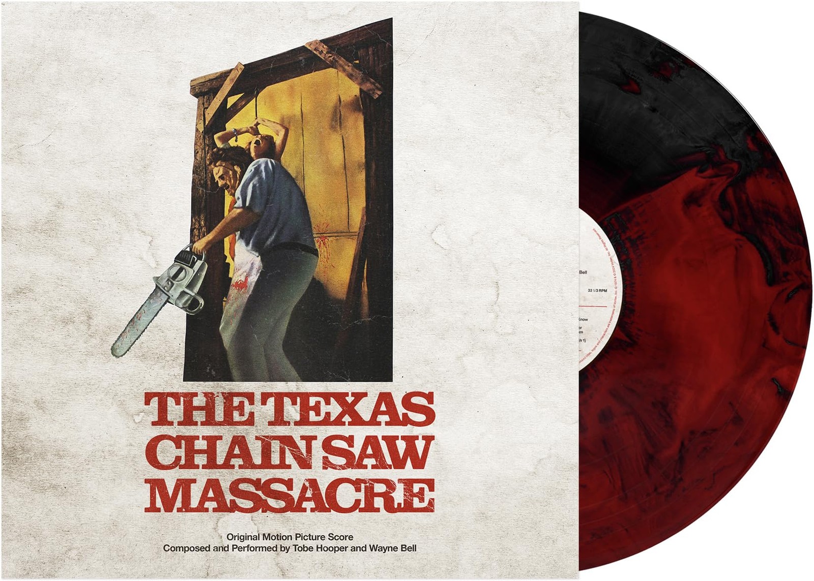 Hooper, Tobe & Bell, Wayne The Texas Chain Saw Massacre - Soundtrack. (Vinyl LP)