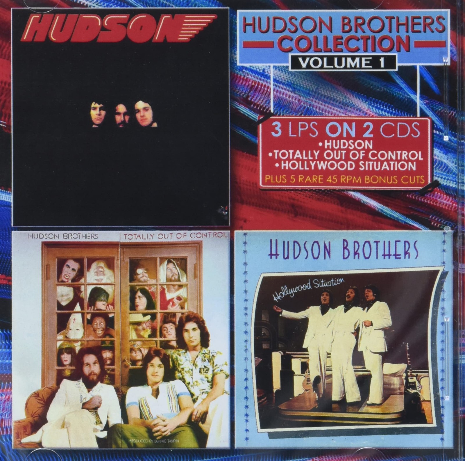 Hudson Brothers Hudson / Totally Out Of Control / Hollywood (CD)
