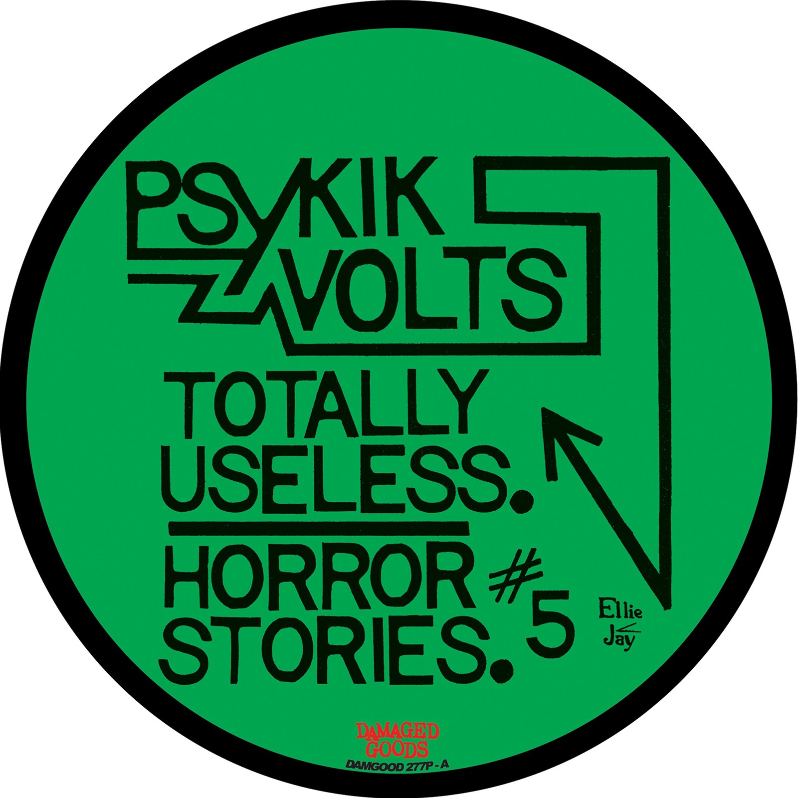 Psykik Volts Totally Useless/Horror (Vinyl LP)