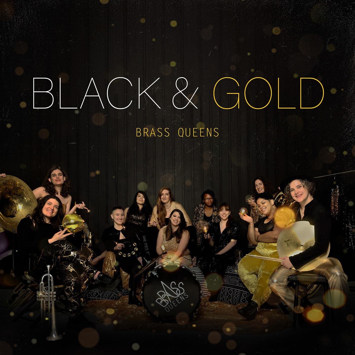 Brass Queens Black And Gold (Vinyl LP)