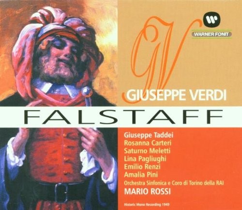 Falstaff (Rossi, Di Torino Della Rai So, Taddei, Carteri) (CD) Album