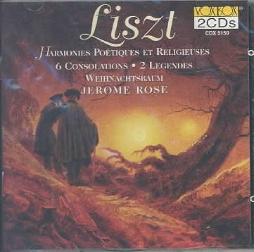 Liszt: Harmonies Po‚tiques et Religieuses; 6 Consolations; 2 Legendes;