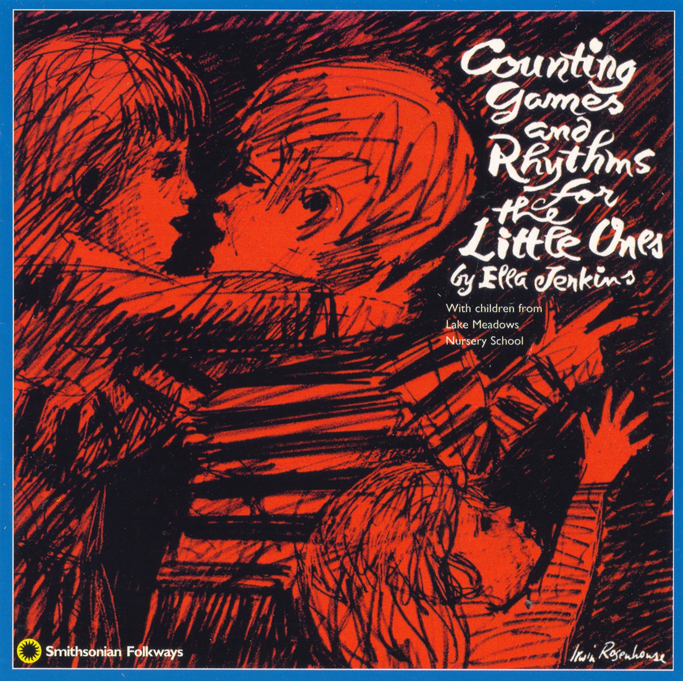 Ella Jenkins Counting Games and Rhythms for the Little Ones (Vinyl LP) 12" Album