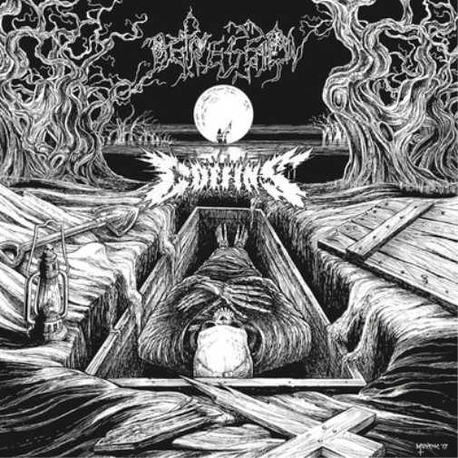 Coffins/Depression Split (Vinyl LP) 12" Album