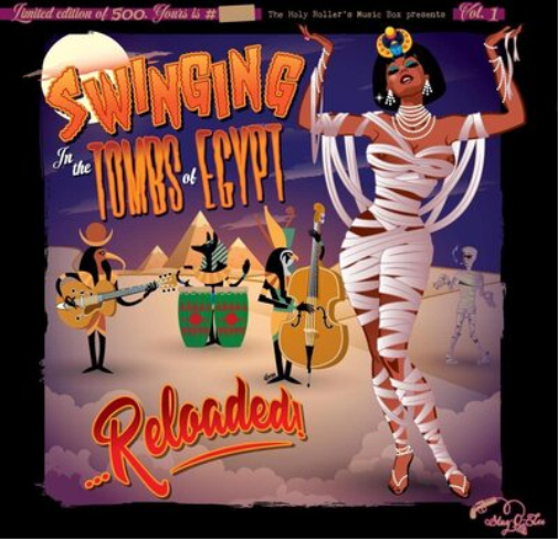 Various Artists Swinging in the Tombs of Egypt 01 (Vinyl LP) 10" Album