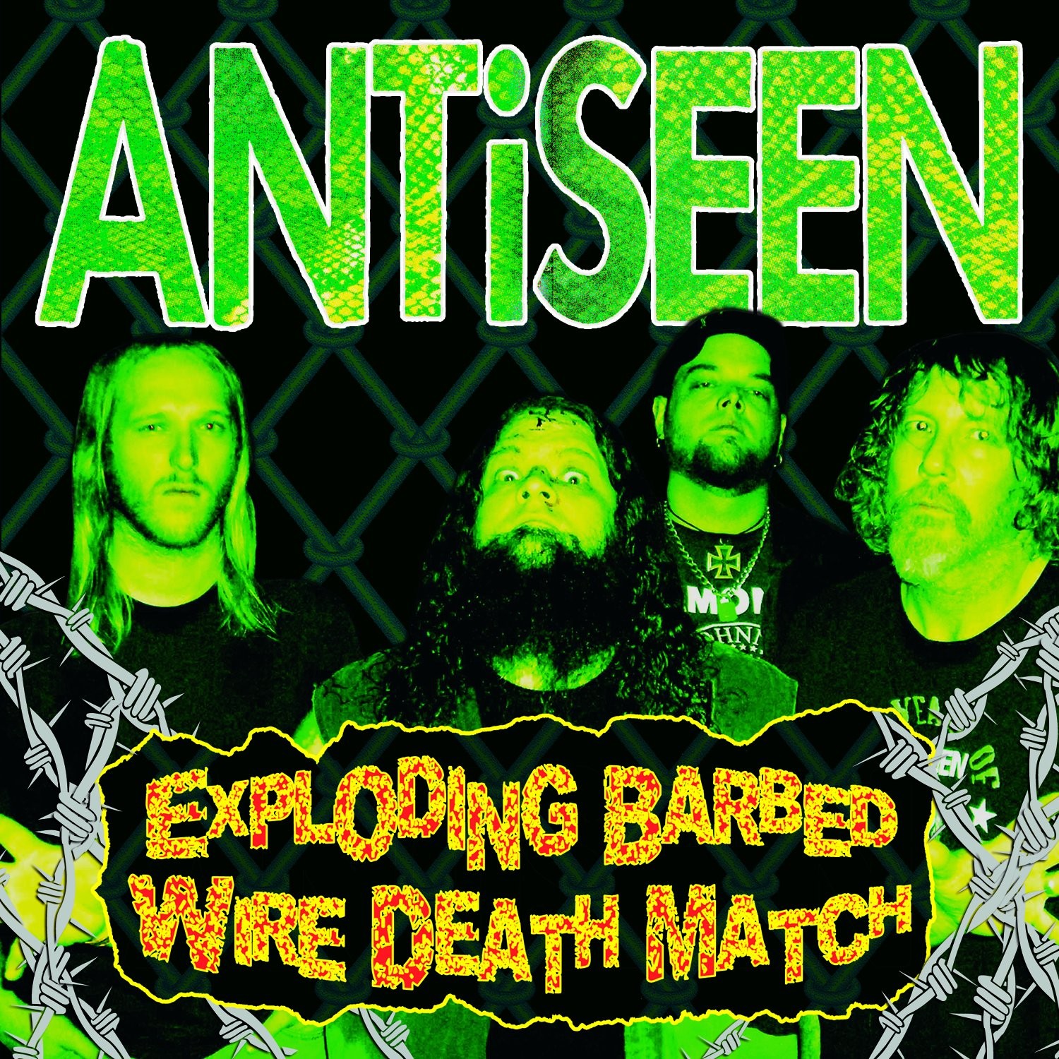 Antiseen Exploding Barbed Wire Death Ma tch (Vinyl LP)