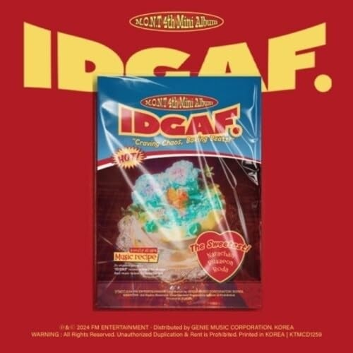 M.O.N.T Idgaf - incl. 80pg Photobook, Postcard + 2 Photocards (CD)