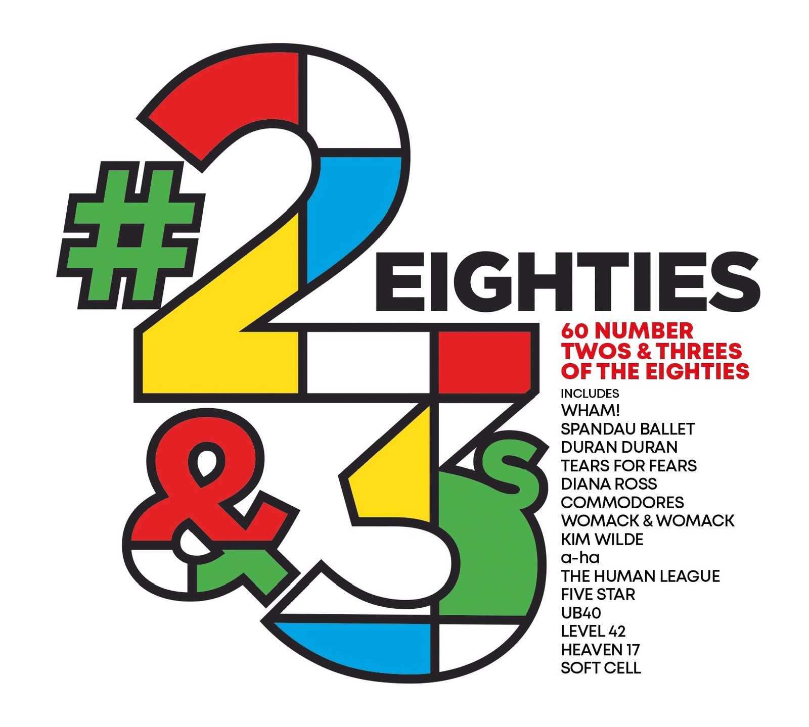 Various Artists Eighties #2's & #3's (CD) Box Set