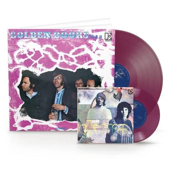 THE DOORS - GOLDEN DOORS 2 - LP VINILE PURPLE + 7" NUOVO PREORDINE DAL 25 LUGLIO